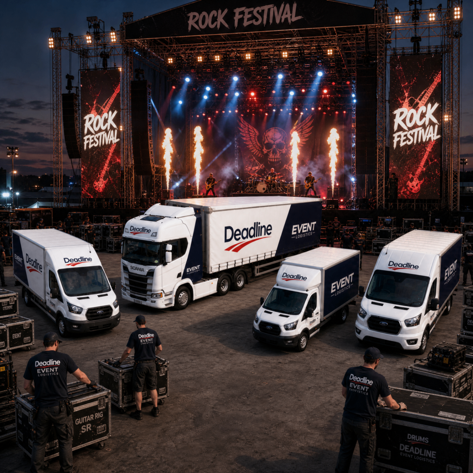 Audio Visual & PA Logistics