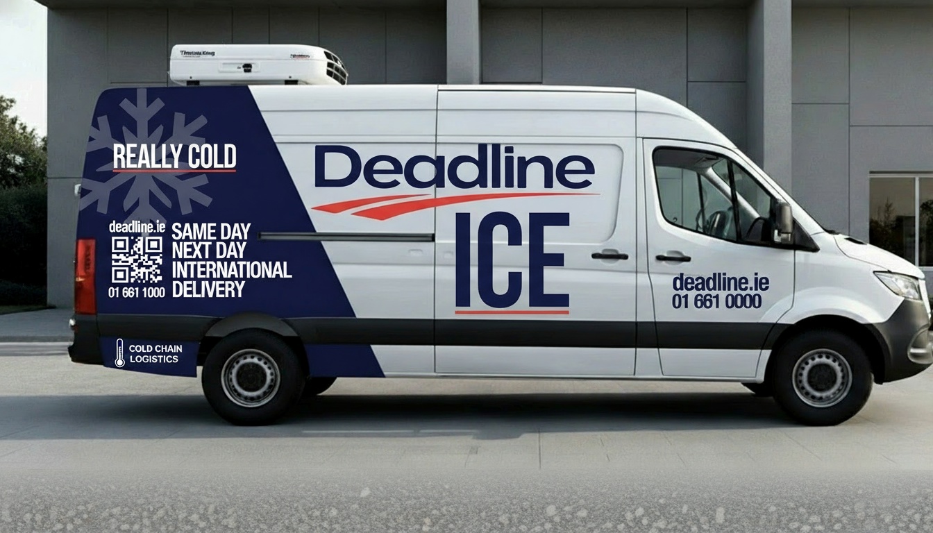 Deadline Freezer Truck - REALLY COLD branded van